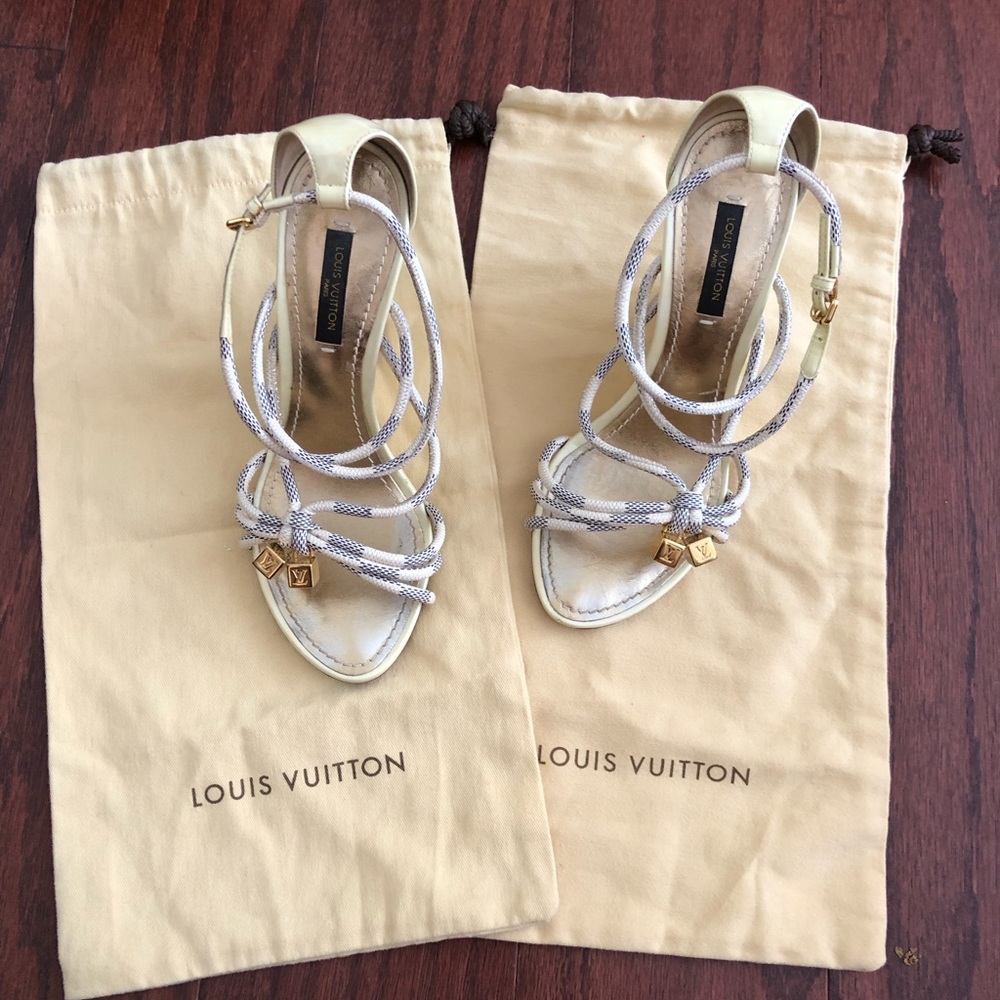 Louis Vuitton wedges